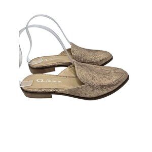 CL by Chinese Laundry Metallic Python Snakeskin Freshest Mule